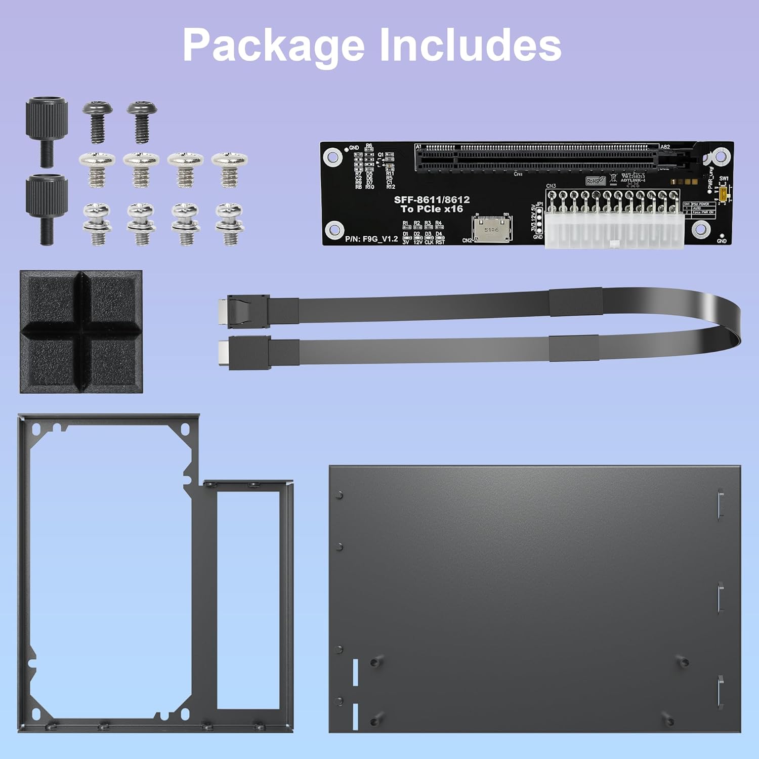 PCIe 4.0 X4 64Gbps EGPU-dock m - Oculink Gpu Dock Station recensie en prijs