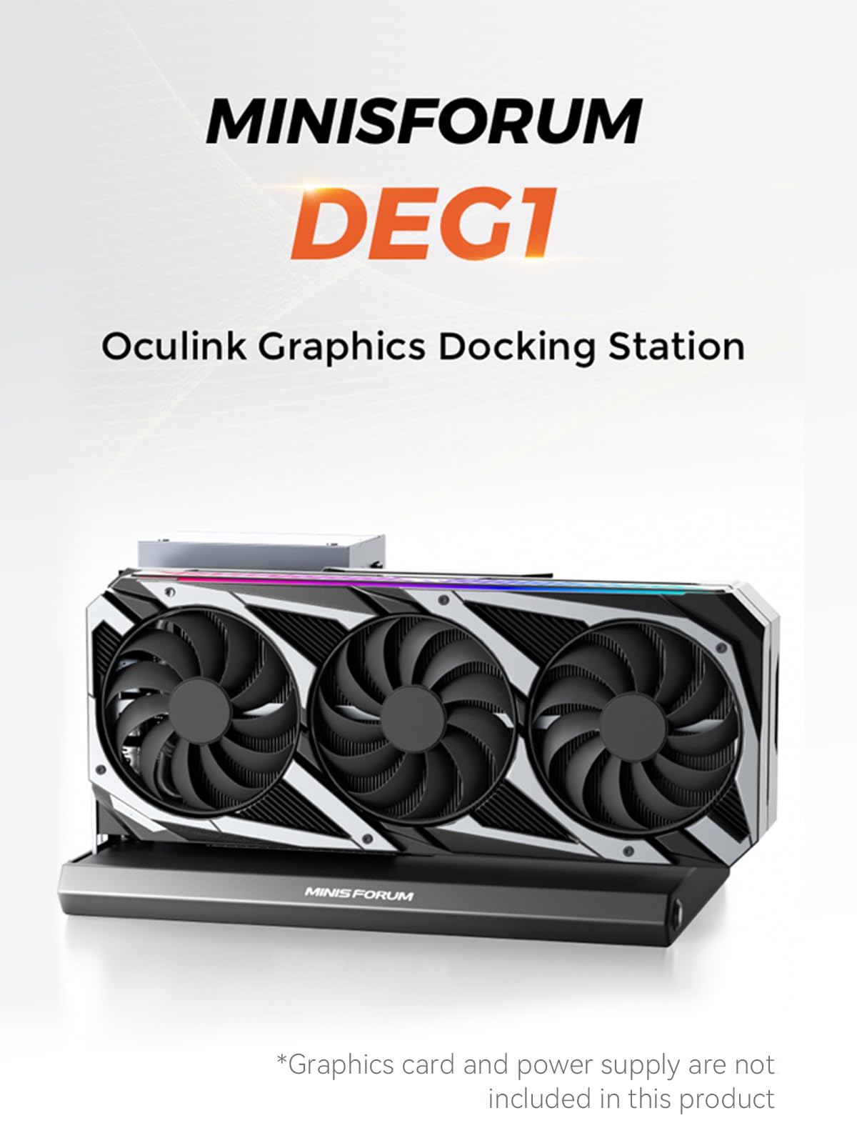 MINISFORUM DEG1 Extern GPU-doc - Oculink Gpu Dock Station recensie en prijs